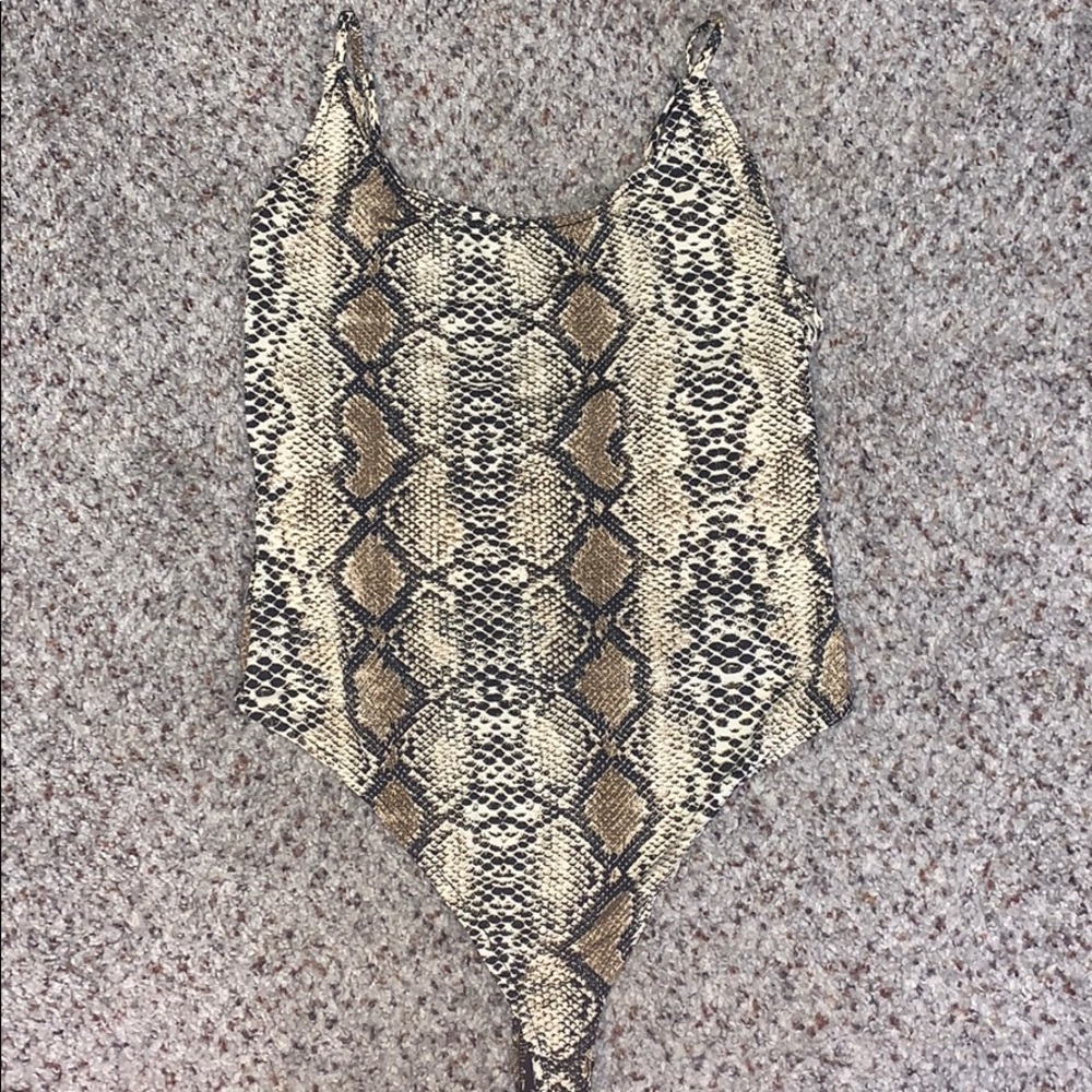 Snake Skin Body Suit